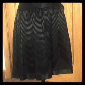 Silk bcbg skirt